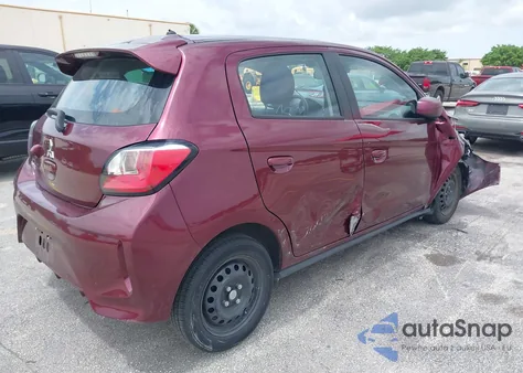 2022 Mitsubishi Mirage Es/Le from USA, damaged, VIN ML32AUHJ2NH006405